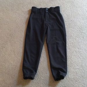 Easton Black baseball pants